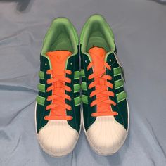 Adidas Superstar South Park Kyle Edition(Gy6490). Mens 11. New With Tags. No Box Olive Green Sneakers, Adidas Yung 1, White Athletic Sneakers, Adidas Yung, Adidas Ultraboost Dna, Adidas Shoes Mens, Adidas Basketball Shoes, Green Sneakers, Black Trainers