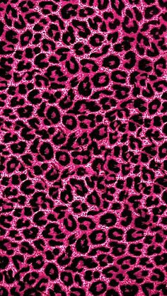 a pink and black animal print background