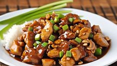 Crock Pot Cashew Chicken Sichuan Pork, Chili Pasta Bake, Pork Stir Fry Recipes, P F Chang, Kung Pao Chicken Recipe, Fasting Recipes, Coconut Lime Chicken, Pork Stir Fry, Cashew Chicken