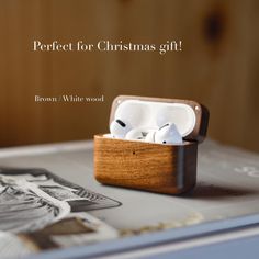 Wooden case for AirPods Pro and AirPods 3 with free personalisation Modern Rectangular Cases For Gifts, Brown Cases With Case Included For Gift, Airpods 3 Case, Airpods 3, Numbers Font, Best Gifts For Men, Airpods Case, Wooden Case, Airpods Pro