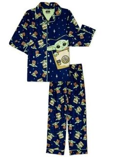 Baby Yoda Pajamas Size 4/5 XS Boys Mandalorian Star Wars The Child NEW 2 Piece Set. New with tags Fast Shipping! Catalog Bag, Star Wars Baby, Boys Pajamas, Boys Long Sleeve, Adorable Baby, Long Sleeve Pyjamas, Pj Sets, 2 Piece Set, Ebay Seller