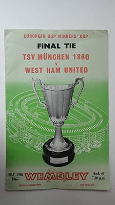 an advertisement for the european cup winners cup