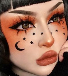 Witchy Makeup, Maquillage Halloween Simple, Halloween Makeup Witch, Holloween Makeup, Creepy Halloween Makeup, Cute Halloween Makeup, Halloween Makeup Pretty, Cool Halloween Makeup, Witch Makeup