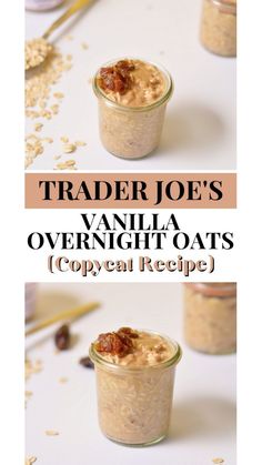 overnight oats Overnight Oats Copycat, Delicious Overnight Oats, Wholesome Breakfast, Pumpkin Overnight Oats, Family Breakfast Recipes, Blueberry Overnight Oats, Protein Overnight Oats, Brunch Inspiration