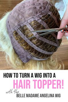 How To Bun, Diy Hair Pieces, Grey Hair Topper, Fine Hair Men, Diy Hair Extensions, Hair Topper, Mega Hair