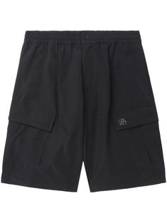 jet black appliqué logo embroidered logo to the front elasticated waistband concealed fly and button fastening straight leg two side inset pockets two side cargo pockets two rear welt pockets knee-length Cargo Shorts Black, Cm Logo, Shorts Black, Jet Black, Logo Embroidered, Welt Pockets, Welt Pocket, Cargo Shorts, Short Outfits