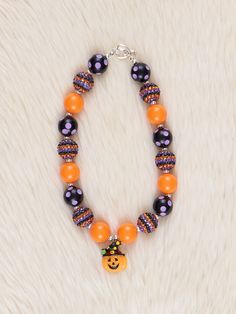 Necklaces are 14 inches in length. Add the bubble necklace that matches your outfit! These necklaces have small parts, and are not for children under 3yrs. Import. *Afterpay and Sezzle Purchase Requires $35 Minimum Order. Bubble Necklace, Black Pumpkin, Halloween Necklace, Bubblegum Necklace, Bubble Necklaces, Girl Accessories, The Bubble, Halloween Jewelry, Girls Accessories