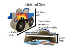 Monster Truck 3D SVG Gift Box Monster Jam, Monster Truck, Linux, Gift Box, Monster Trucks, Trucks, Gifts