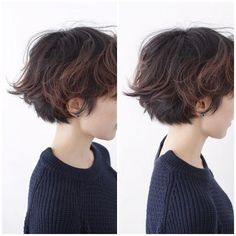 Tomboy Hairstyles, Short Hair Tomboy, Hair With Bangs, Short Wavy Hair, Short Wavy, Short Haircut