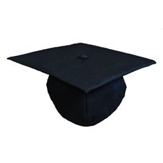 The cap is a four sided mortar board and features elastic inside in order to accommodate most head sizes. The cap is made from 100% polyester with a rigid insert. It includes a small raised button on the top to securely hold a tassel. Perfect for graduation and moving up ceremonies for high school, college, university, or faculty. The cap can also be used for choir, church performances or religious events, theater and plays, and even as part of a Halloween costume. Note: this cap does not come w Black Graduation Cap Topper For School, Adjustable Black Graduation Cap Topper, Black Cap For School, Black Graduation Cap Topper, Black Graduation Cap Accessories, Adjustable Black Hats For Graduation Gift, Black Adjustable Hats For Graduation Gift, Adjustable Black Hat For Graduation Gift, Adjustable Cap For Graduation Party