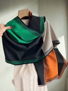 Fashionable Faux Cashmere Patchwork Shawl: Stay Warm and Stylish This Winter Shawl For Layering, Reversible Scarf, Luxury Printing, Scarf For Women, Pashmina Shawl, Warm Scarf, Shawl Wrap, Fashion Pattern, Cashmere Scarf