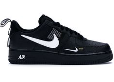 Buy and sell StockX Verified Nike shoes on StockX including the Nike Air Force 1 Low Utility Black White Men's and thousands of other sneakers with price data and release dates. Nike Shoes Air Force, Black Nike Shoes, Jordan Shoes Girls, All Nike Shoes, Nike Shoes Jordans, Nike Air Shoes, Cute Nike Shoes, Fresh Shoes, Mens Nike Shoes