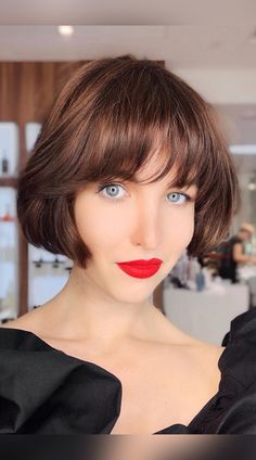 Haircut With Curtain Bangs Short, Butterfly Haircut With Curtain Bangs, Curtain Bangs Short Hair, Curtain Bangs Short, Haircut With Curtain Bangs, Updo Ideas, Bangs Short Hair, Short Bobs With Bangs, Butterfly Haircut