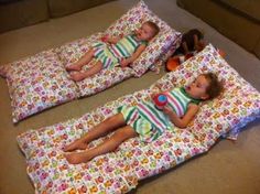 Beds made out of pillows 4 Pillows, Diy Sy, Pillow Mattress, Sew Ins, Baby Diy, Creation Couture, Crafty Craft, Learn To Sew, Kids' Room