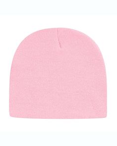 100% Acrylic; 8 1/2" knit; Made in the USA Cap America, Pink Beanie, Girls Sister, Pink Cap, Pink Beanies, Pink Acrylic, Pink Acrylics, Wholesale Clothing, Beanie Hat