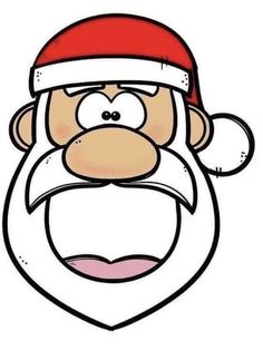 an angry santa claus face with the word corona on it's chest and tongue