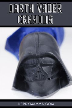 darth vader crayos helmet is shown with the words darth vader crayos on it