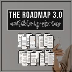 the roadmap 3 0 editible eg stories for iphones and ipads