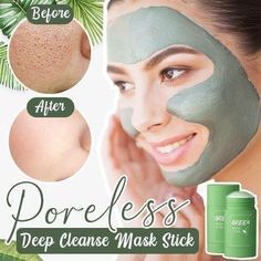 Green Tea Cleanse, Mask Green Tea, Green Tea Face, Cleansing Face, Skin Pores, Green Tea Extract, Clean Face