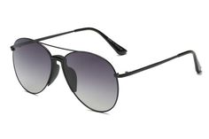 Frame Material: Metal Lens Material: Polycarbonate Lens Width: 56mm Bridge Width: 16mm Temple Length: 139mm 100% UVA and UVB Protection One size fits most Aviator Fashion, Oversized Round Sunglasses, Black Aviator Sunglasses, Aviator Sunglasses Mens, Black Aviators, Classic Fashion, Oversized Sunglasses, Black Sunglasses, Aviator Sunglasses