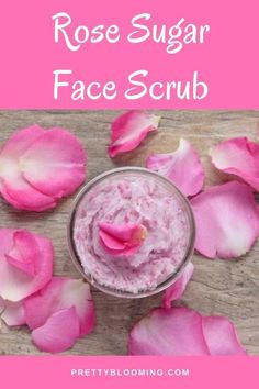 It's another day and I have another DIY project to share with you - rose sugar scrub with coconut oil. Not only will you fall in love with its floral scent but also you will get smooth, clean and supple skin by after using it. Plus it makes an awesome gift for a loved one. Wanna try it out? Read on for the ingredients instructions and benefits. #sugarscrub #rosesugarscrub Body Scrub Homemade, Sugar Face Scrub, Body Scrub Homemade Recipes, Săpunuri Handmade, Skin Care Routine For 20s, Diy Rose, Sugar Scrub Recipe