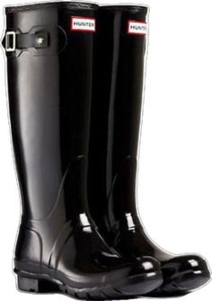 Black Round Toe Rain Boots, Black Round Toe Rain Boots For Rainy Weather, Black Boots For Rainy Season, Black Boots For Rainy Weather, Black Knee-high Waterproof Boots For Outdoor, Black Boots For Rainy Weather And Winter, Black Waterproof Boots For Work, Black Knee-high Waterproof Boots, Black Waterproof Knee-high Boots