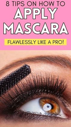 Mascara Tips And Tricks, Apply Mascara Perfectly, Mascara Routine, Dry Mascara, Mascara Tutorial, The Best Mascara, Applying Mascara, Mascara Hacks, Apply Mascara