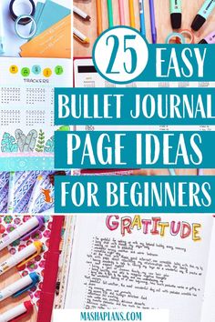 We're excited to share 25 easy bullet journal ideas for beginners that will inspire your creativity and keep you organized. Whether you're new to journaling or looking to refresh your routine, these bullet journal page ideas for beginners are designed to make planning effortless and fun. From simple trackers to creative layouts, there's something for everyone. Click through to discover these easy bullet journal ideas for beginners and start designing your perfect journal today! Level 10 Life Bullet Journal, Easy Bullet Journal Ideas, Bullet Journal Ideas For Beginners, Journal Ideas For Beginners, Level 10 Life, Bullet Journal Page Ideas, Journal Page Ideas, Pages Ideas, Future Log