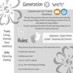 an info sheet with instructions on how to use the word roles in your child's writing