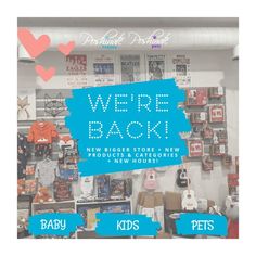 Poshinate Kiddos & Pets Baby Kids Pets Gift Store Gifts Clothes, St Peter, We're Back, Be Original, See You Soon, Kids Items, Bruce Springsteen, Fun Family, Kids Store