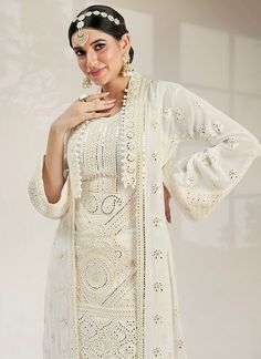 Shop Designer Outfits - HATKAY Front Open Georgette Sets With Resham Embroidery, Front Open Resham Embroidered Georgette Sets, Long Sleeve Choli With Intricate Embroidery, Bohemian Long Sleeve Salwar Kameez In Georgette, Bollywood Style Long Sleeve Nehru Jacket With Mirror Work, Front Open Georgette Choli With Resham Embroidery, Front Open Resham Embroidered Georgette Choli, Bohemian Kurta With Mirror Work In Georgette, Long Sleeve Georgette Choli For Eid