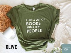 Bookish T Shirts, Book Shirts Funny, Book Lover T Shirts, Bookish T-shirt With Funny Text And Crew Neck, Bookworm Tshirts, Bookish Crew Neck T-shirt With Funny Print, Book Lover Shirts Inspire Uplift ⭐