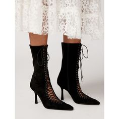 Jeffery Campbell Kylan Lace Up Boots Never Worn - Brand New In Box Size 6 Upcoming Fashion Trends, Jeffrey Campbell Boots, Corset Black, Lace Up Corset, Spike Heels, Black Heel, Jeffrey Campbell Shoes, Lace Up Heels, Jeffrey Campbell