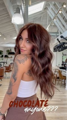 Demi Permanent, Hair Color And Cut, Hair Color Balayage, Hair Inspiration Color, Hair Inspo Color, Fall Hair Colors, Brown Hair Colors