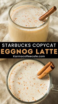 Love Starbucks’ eggnog latte? Now you can make it at home with this simple DIY recipe. Creamy, spiced, and perfect for holiday mornings. Plus, it’s customizable for vegan or dairy-free options. Diy Eggnog, Eggnog Latte Recipe, Eggnog Latte, Creamy Eggnog, Christmas Starbucks, Eggnog Recipe