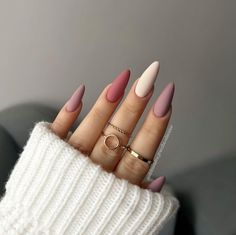 Simple Long Nails, Plain Nails, Work Nails, Blush Nails, Soft Nails