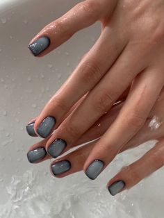 Iceland Nails, Ombre Chrome Nails, Ombre Gel Nails, Natural Nails Manicure, Milky Nails, Hello Nails, Vintage Nails, Ombre Acrylic Nails, Simple Gel Nails