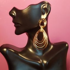 Gold Tone Earrings