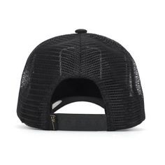 Adjustable Signature star snapback closure (One size fits most) Interior terry cloth sweatband for all-day comfort 55.5% Cotton, 40% Polyester, 3% Sheep leather, 1% PET, 0.5% Resin Casual Mesh Baseball Cap With Flat Brim, Sporty Adjustable Trucker Hat For Streetwear, Black Outdoor Hat With Sweatband, Black Hat With Sweatband For Outdoor, Outdoor Black Hat With Sweatband, Casual Mesh Snapback Hat For Baseball Season, Trendy Black Mesh Hat, Adjustable Black Hat With Sweatband, Casual Black Baseball Cap With Sweatband