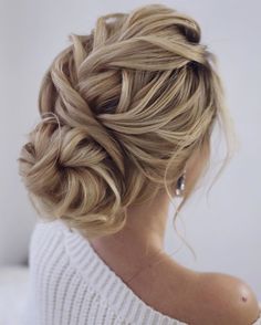 Edgy Updo, Bridal Hair Updo, Hair Up Styles, Chic Hairstyles