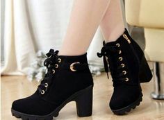 Cute Women Heel Boots, Basic Heels, Ladies Shoes, Fashion High Heels, Winter Boots Women, Womens Boots Ankle, High Heel Pumps, Casual Shoes Women