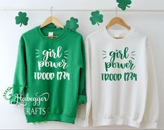 Girl Power Troop Sweatshirt by HabeggerCrafts on Etsy https://www.etsy.com/listing/720889814/girl-power-troop-sweatshirt Girl Scout Shirts, Daisy Scouts, Girl Scout Swap, Girl Scout Leader, Girl Scout Crafts, Brownie Girl Scouts, Scout Leader, Girl Scout Troop, Girl Scout Cookies