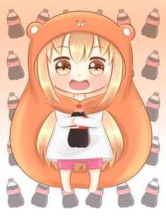 Umaruchan Fanart by on DeviantArt Haikyuu Umaru Chan Fanart, Kodomo No Jikan, Chan Fanart, Kawaii Girl Drawings, Umaru Chan, Himouto Umaru Chan, Evil Anime, Adventure Time Anime, Anime Stickers