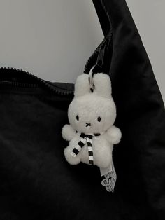 my picture - do not repost!! - black uni bag miffy keychain aesthetic Miffy Aesthetic, Miffy Keychain, Keychain Aesthetic, Uni Bag, My Pictures, Personal Style, Collage, Bedroom, Pins