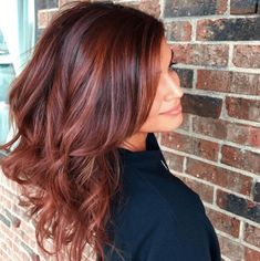 Winter Hair Color Trends, Old Summer, Red Balayage, Brunette Balayage Hair