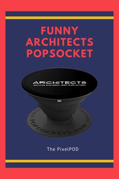 the cover of funny architecture's popsocket