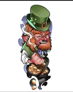 Leprechaun Pictures, Traditional Owl Tattoos, Tortoise Tattoo, Japanese Hand Tattoos, Collage Tattoo, Irish Tattoos, Animal Drawings Sketches, Sweet Tattoos