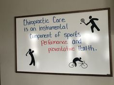 Preventative Health, Chiropractic Care, Reflexology, Chiropractic, White Board, Just In Case, Social Media