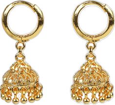 Heavy Temple Jewelry Hoop Earrings, Hoop Jhumkas For Festivals, Festive Hoop Jhumkas, Indian Hoop Earrings, Hoop Jhumka, Hoop Earrings Indian, Indian Jewelry Traditional, Indian Jhumka, Jewelry Traditional