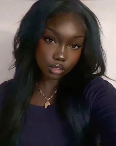 Beautiful black girl selfie Girls Makeup, Brown Skin